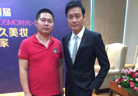 广州华润与明星合影